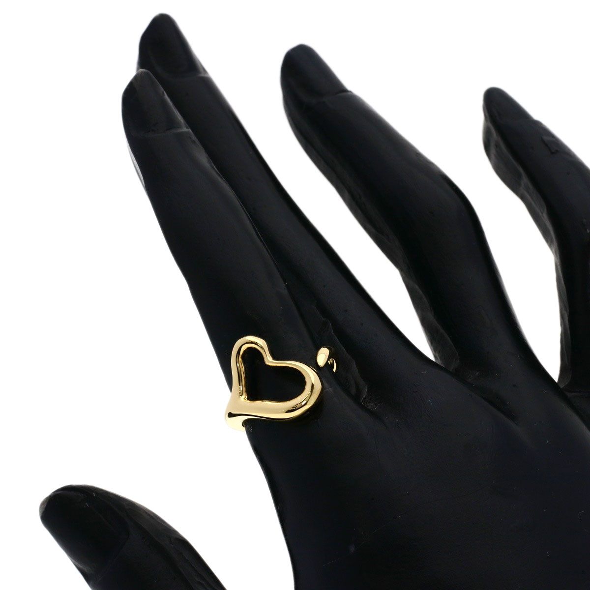 Tiffany & Co Open Heart Ring 18K Yellow Gold — view 6