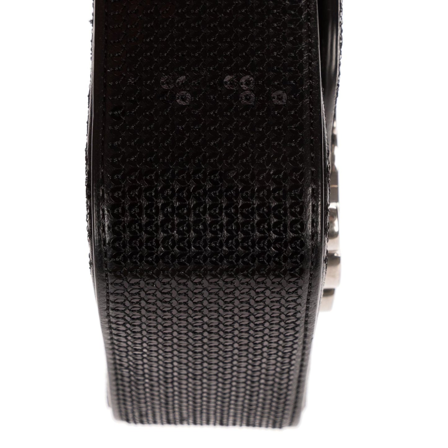 Celine Mini Claude Black Matelasse Calfskin Shoulder — view 8