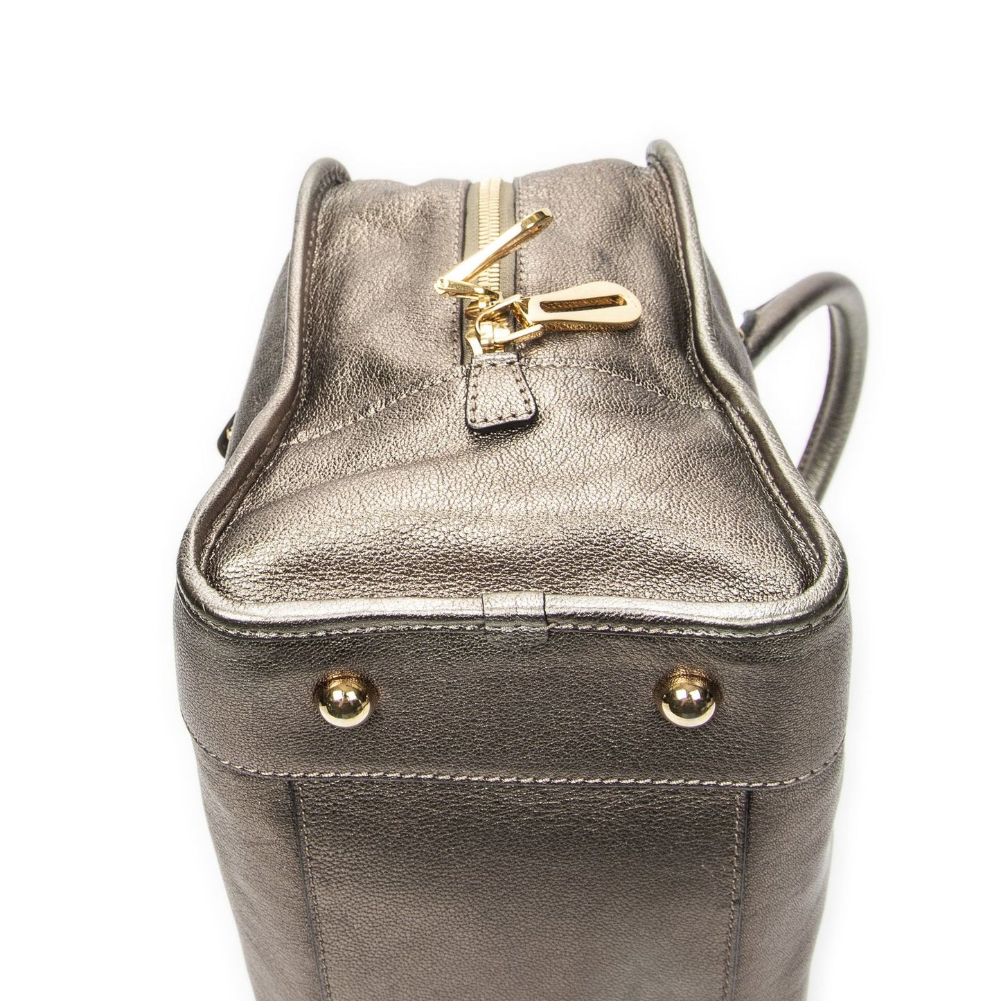 Loewe Amazona Blanc Leather Handbag — view 8