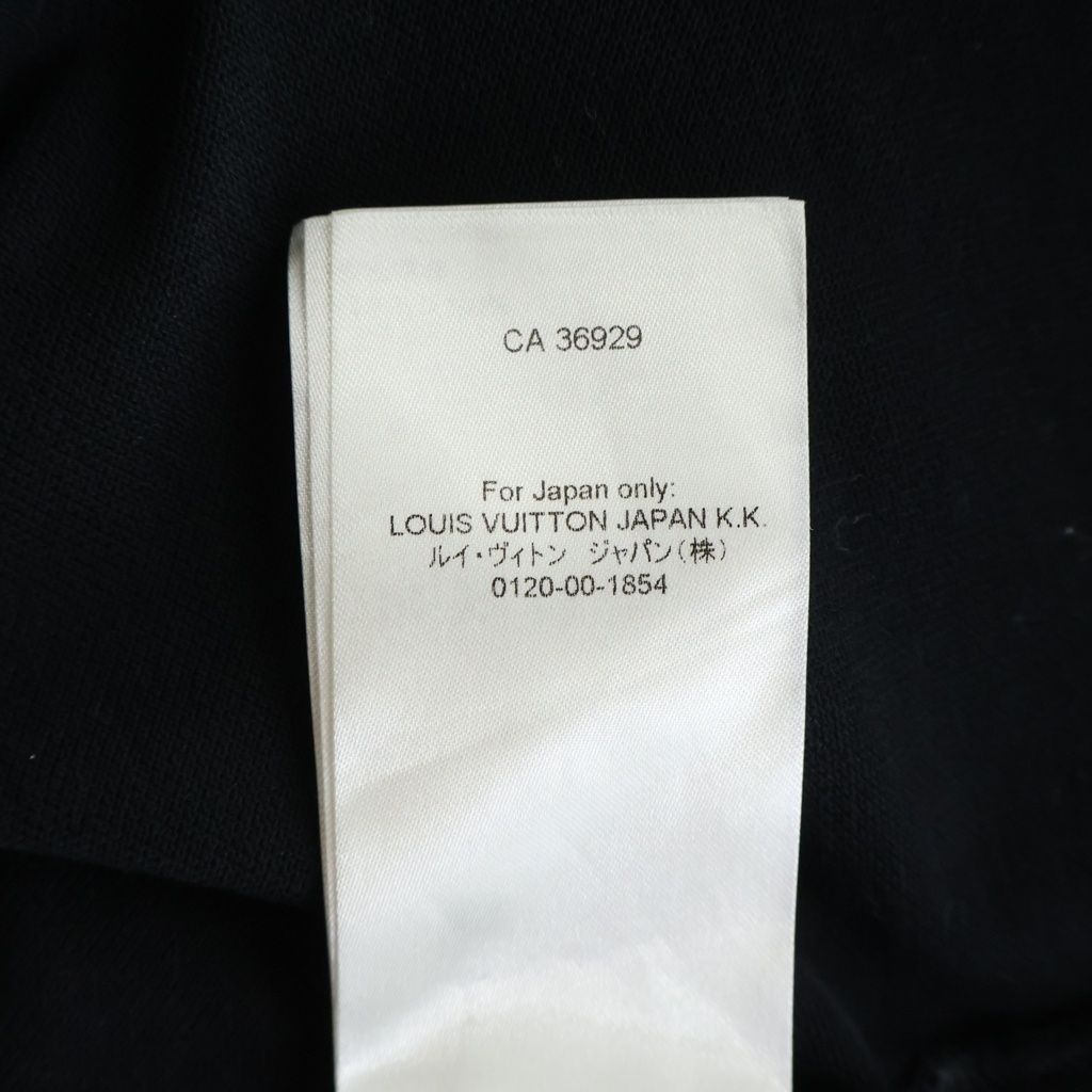Louis Vuitton Half Damier Kanoko Pocket T-Shirt Black L — view 8