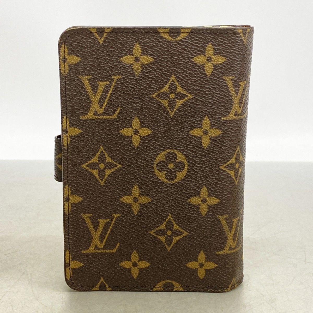 Louis Vuitton Wallet Monogram Porte Papier Zip Brown — view 7