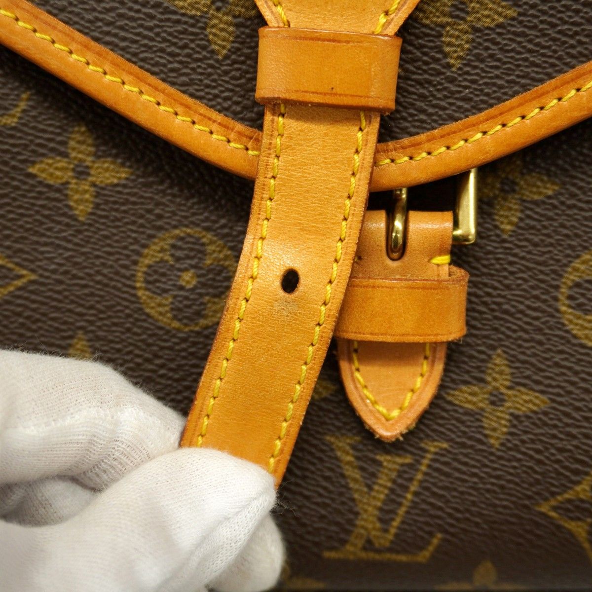 Louis Vuitton Handbag Monogram Bel Air Brown 2-Way — view 8