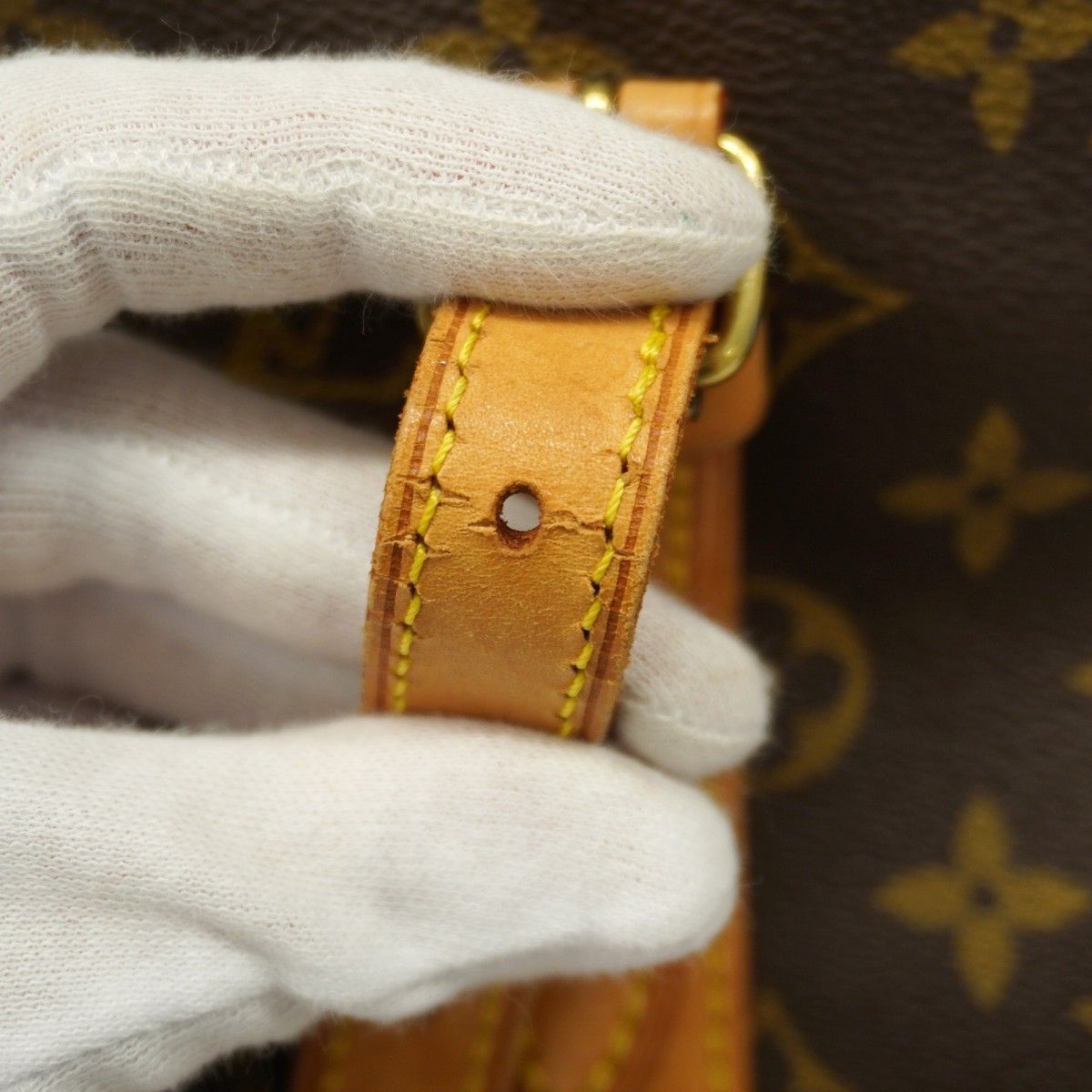 Louis Vuitton Tote Monogram Bucket GM Brown — view 8