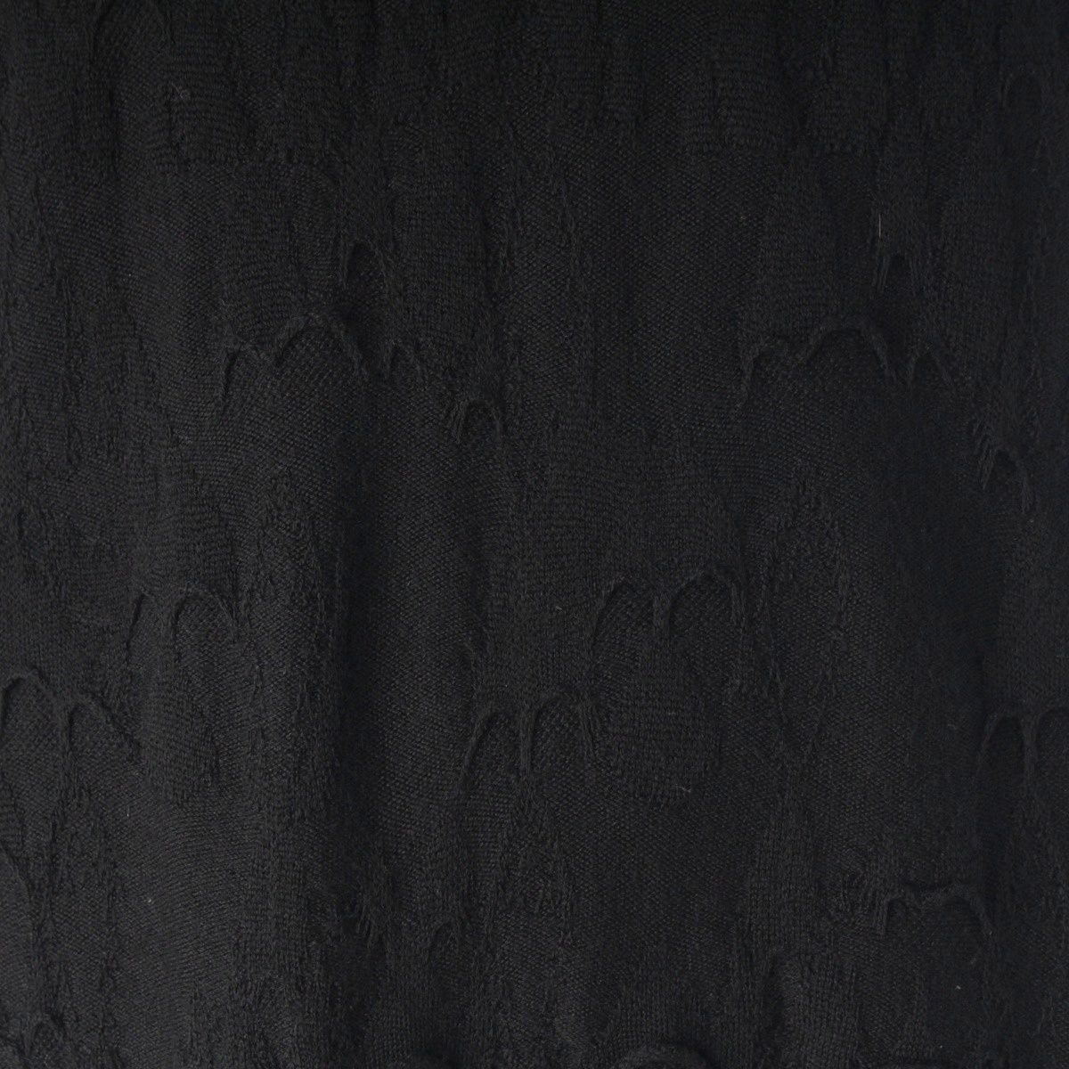 Chanel Wool Scuba Knit Dress Black 34 — view 9