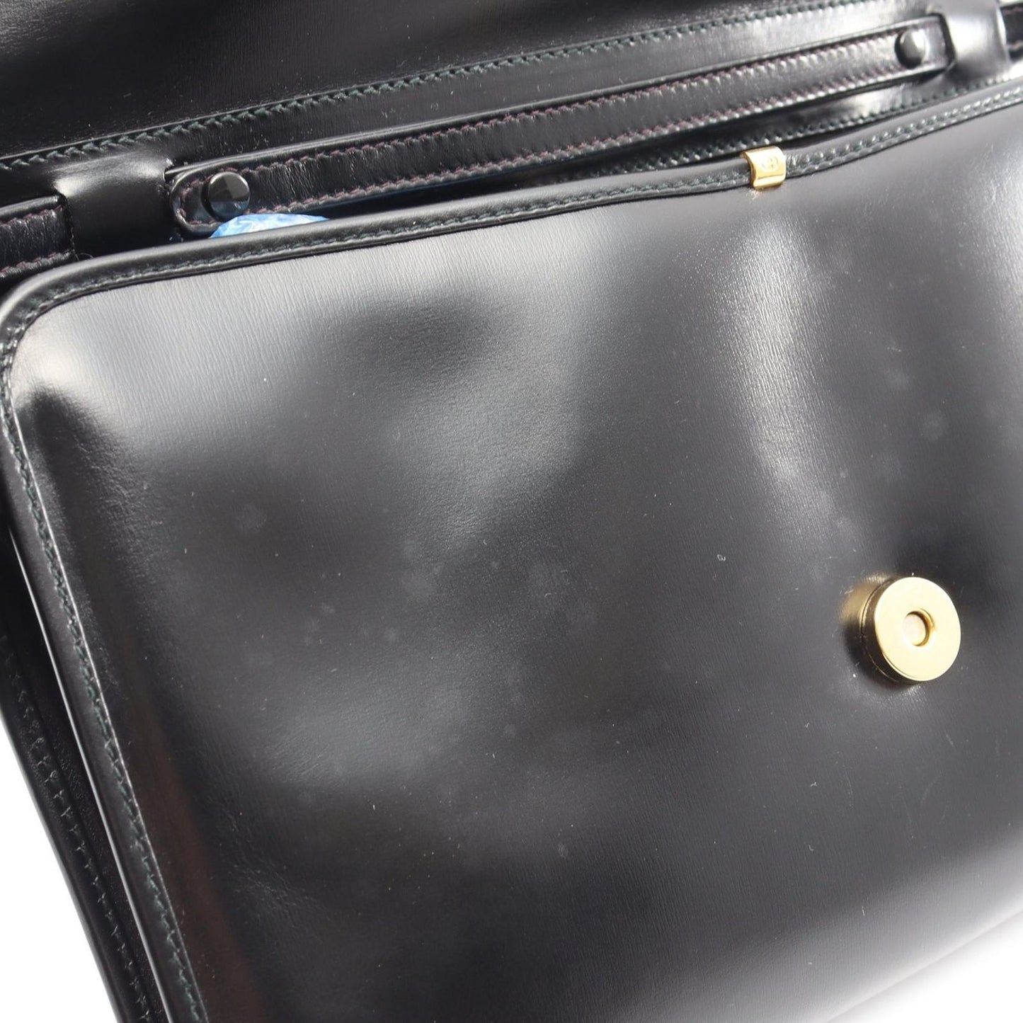 Gucci Shoulder Bag Interlocking 004 093 Black Leather — view 8