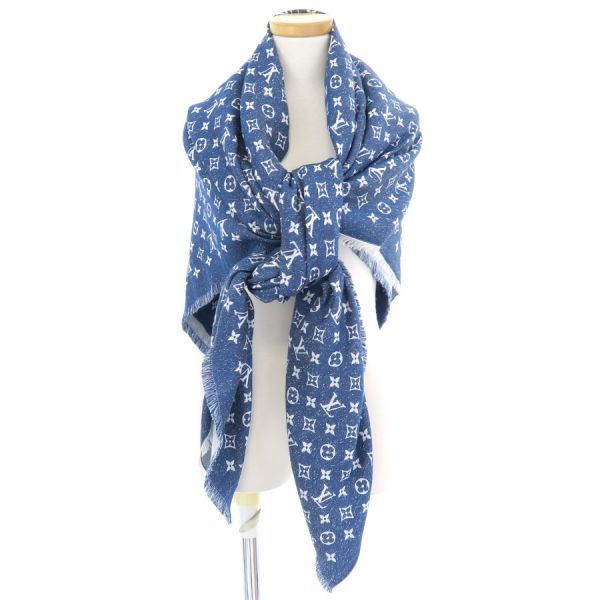 Louis Vuitton Shawl My Daily Denim Scarf — view 9