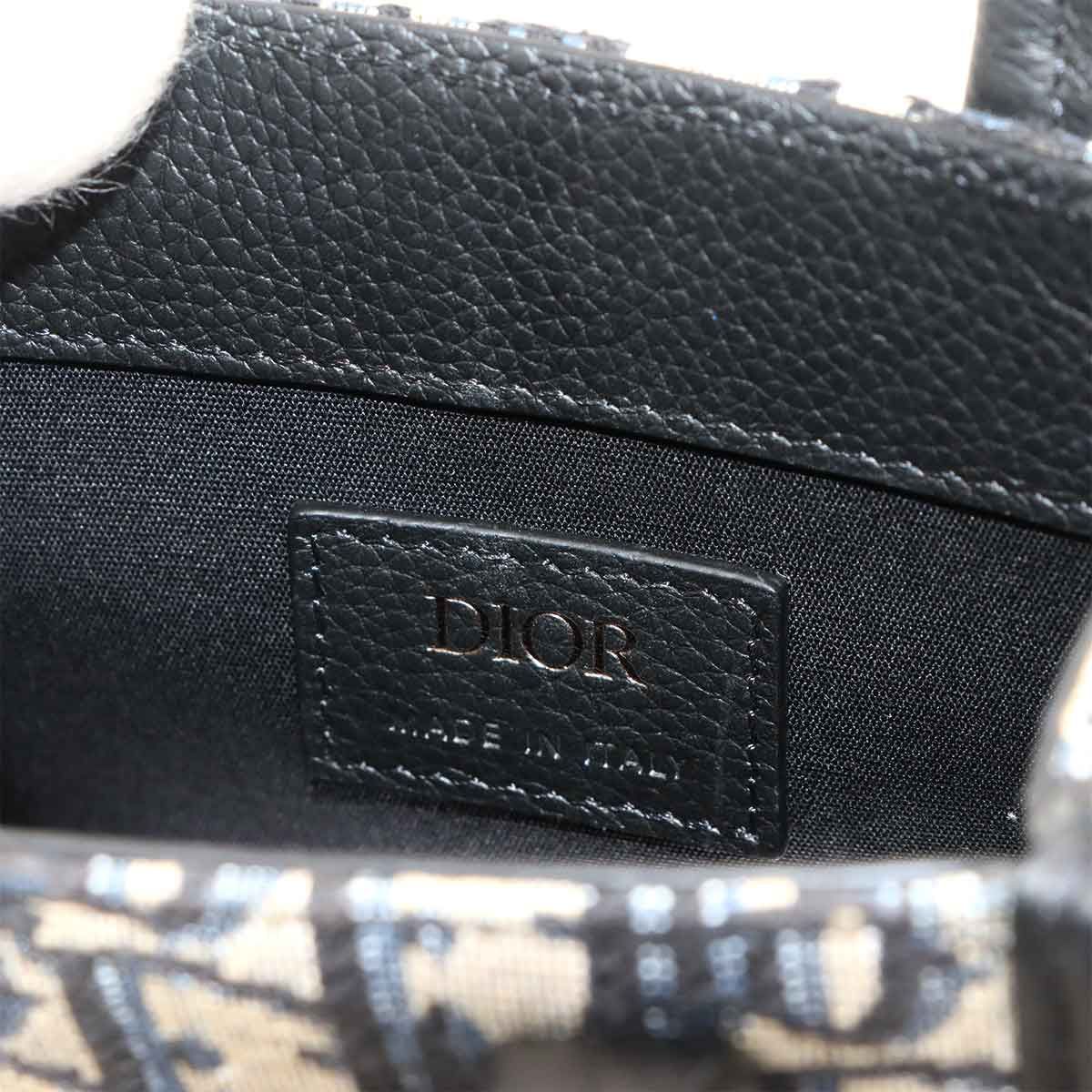 Dior 2-Way Tote Shoulder Bag Oblique — view 8