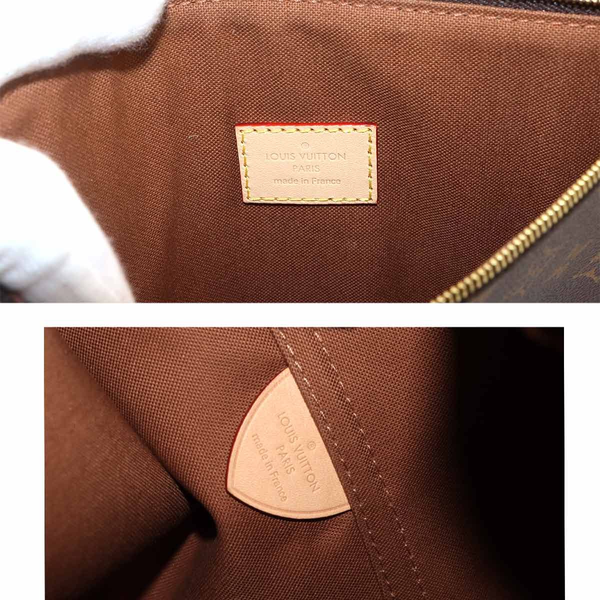 Louis Vuitton Monogram GM 2-Way Bag Brown — view 8