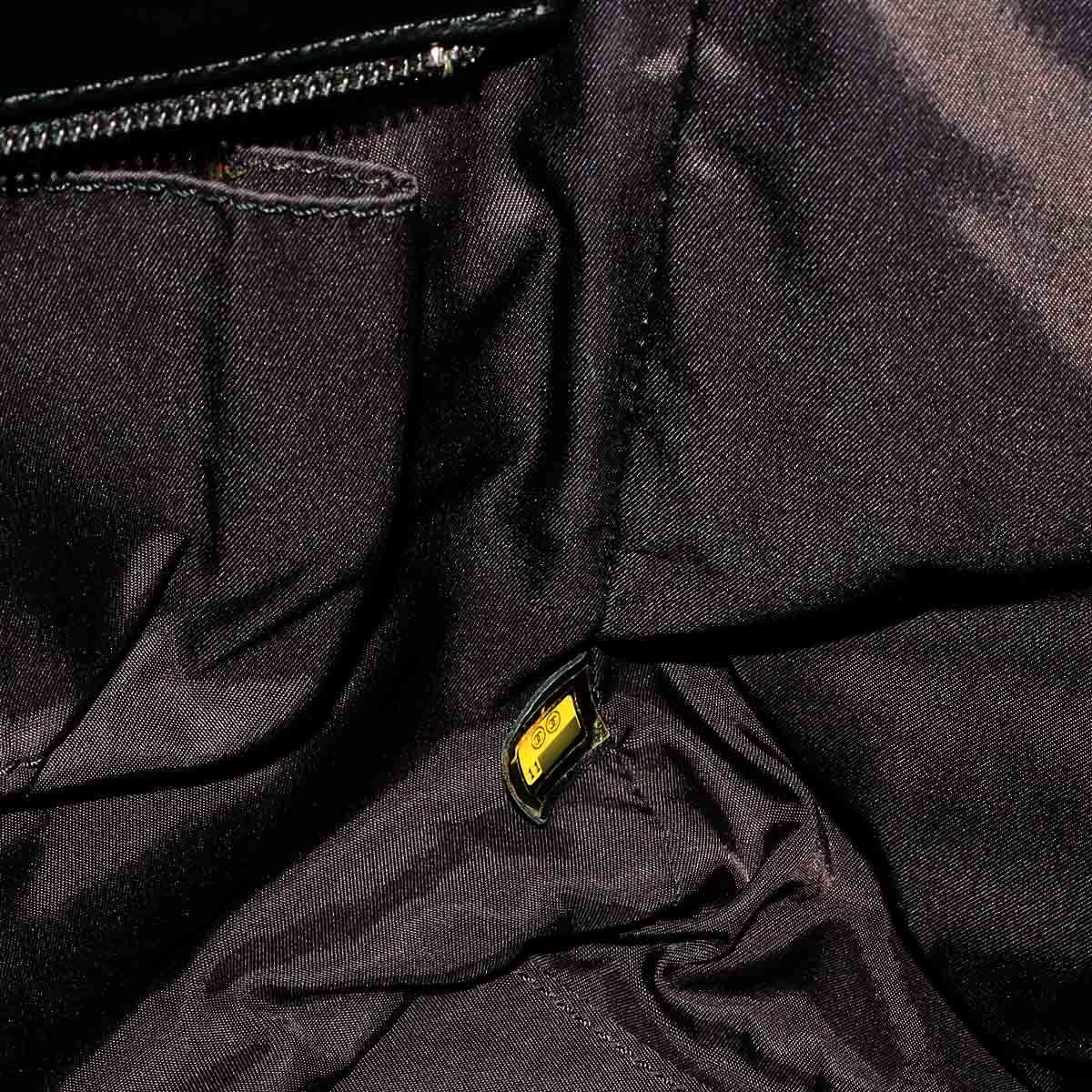 Chanel Paris Biarritz GM Tote Nylon Leather Black — view 8