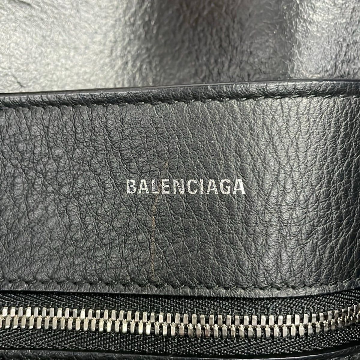 Balenciaga Tote Everyday Small Blue Leather — view 8
