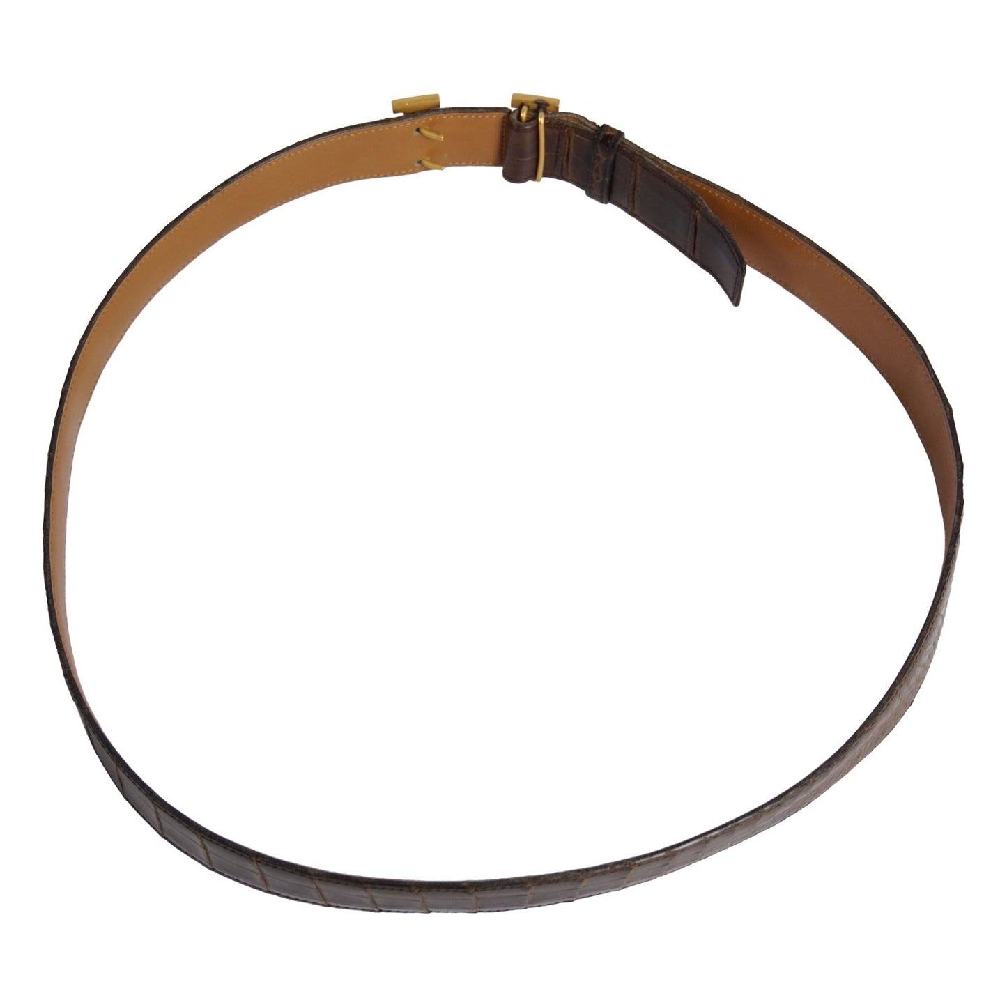 Hermes Vintage Belt Leather River — view 5