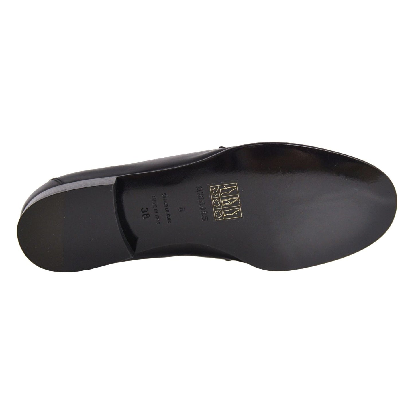 Hermes Loafers Moccasin Logo Constance Leather — view 8
