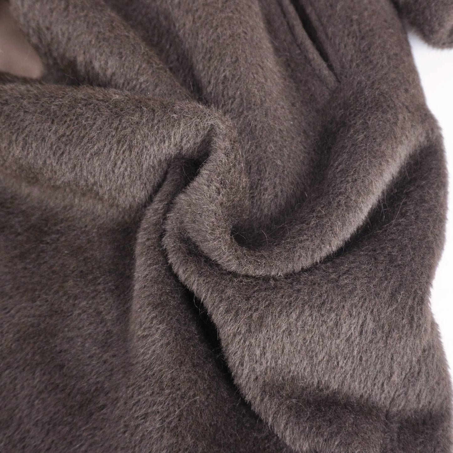 Max Mara Coat White Tag Long Alpaca — view 8