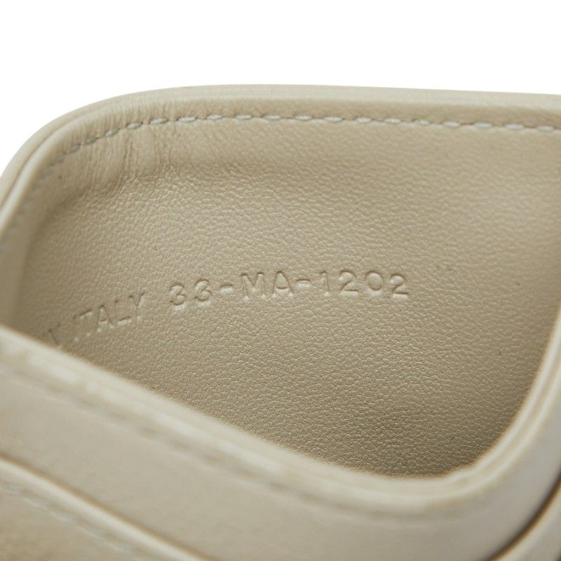 Dior Caro Freesia Card Case Beige Leather — view 8