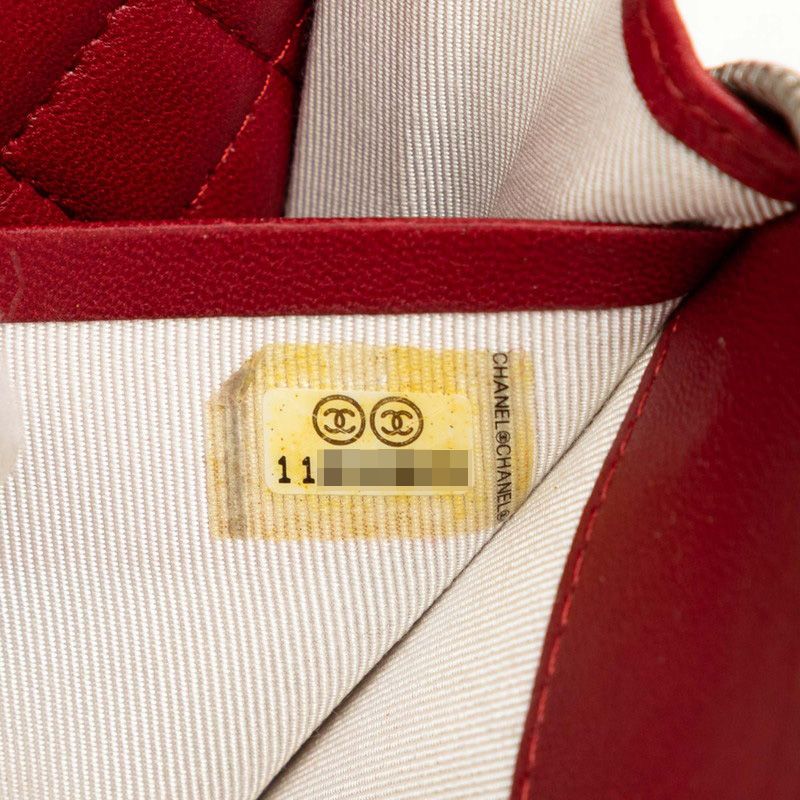 Chanel 2.55 Zip Around Wallet Red Leather — view 6