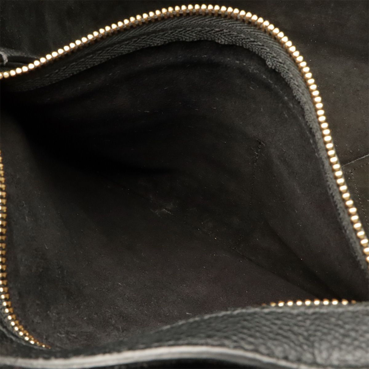 Celine Cabas Phantom Tote Shoulder Bag Semi Leather Black — view 7