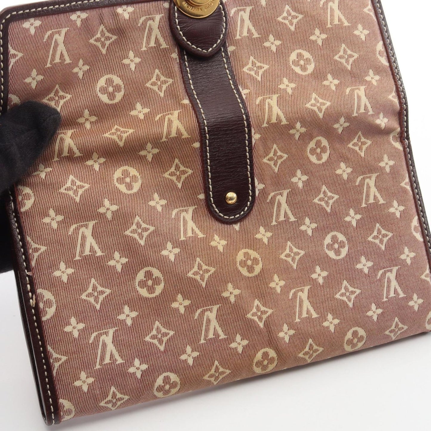 Louis Vuitton Bifold Wallet Portefeuille Sarah Monogram Idylle Sepia Canvas — view 9