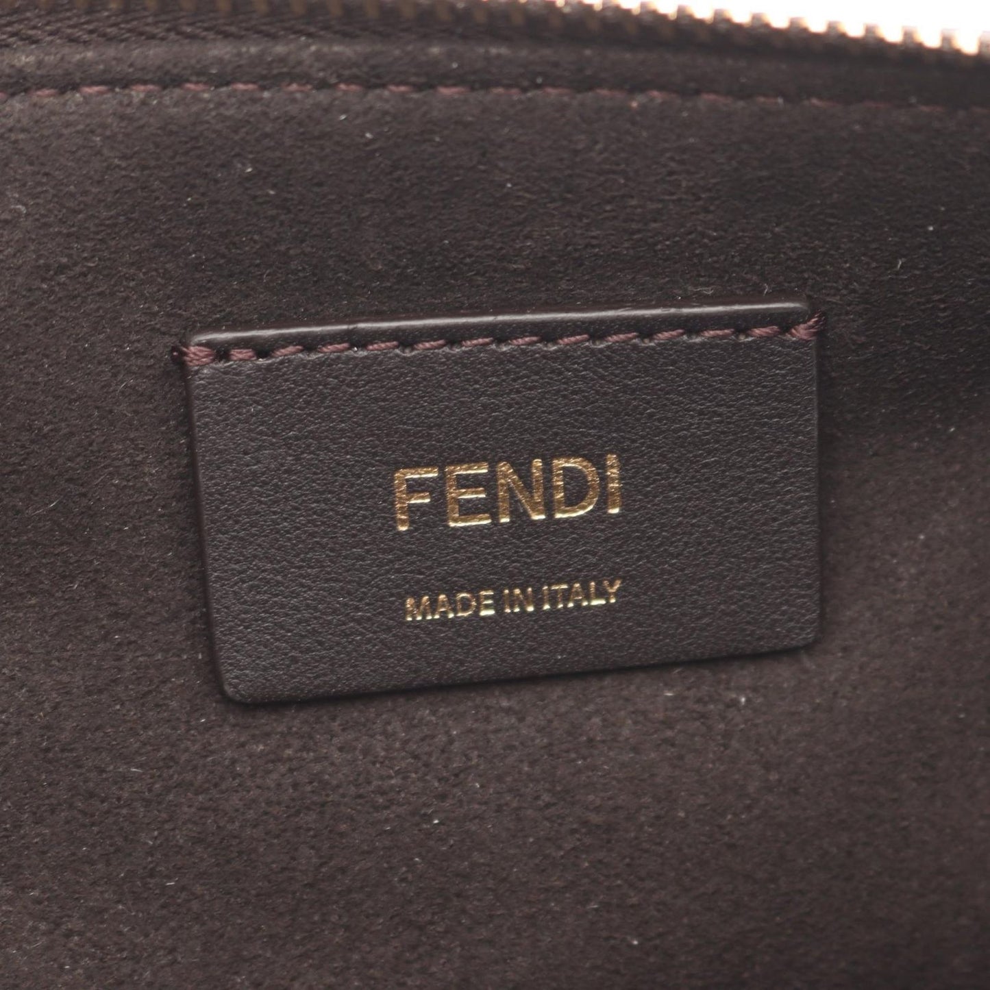 Fendi by the Way Soft Medium Selleria FF Jacquard 2-Way Canvas Leather Shoulder — view 4
