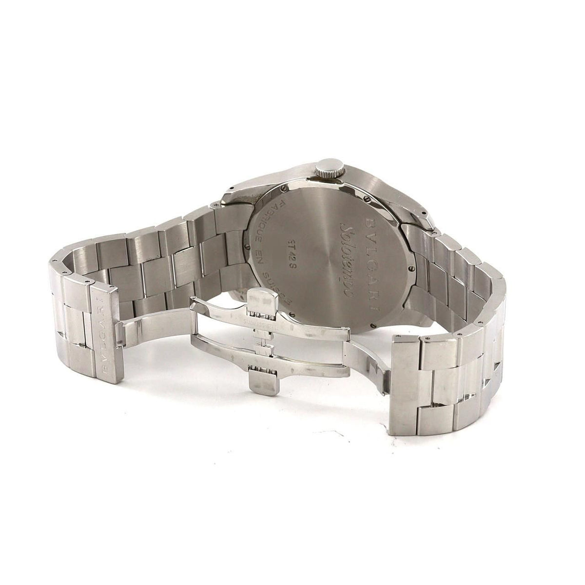 Bvlgari Solotempo SS Quartz Watch — view 6