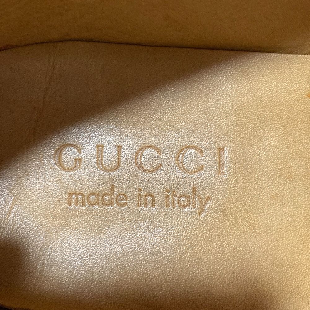 Gucci GG Guccissima Leather Horsebit Loafers Shoes White 40.5 — view 8