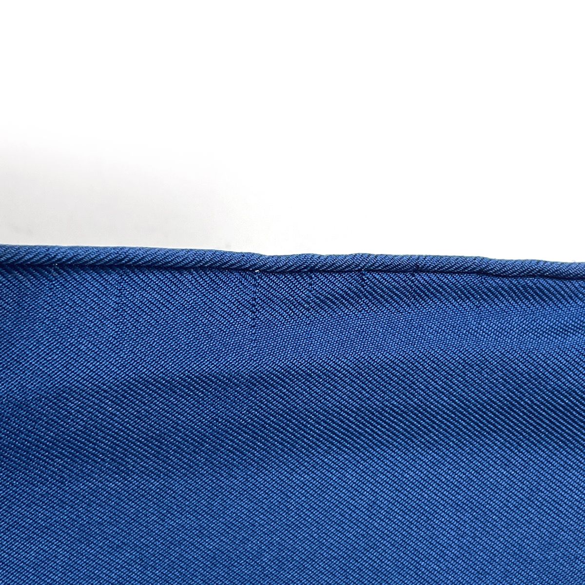 Hermes Carre 90 Grands Fonds Scarf Deep Sea Fish Silk Blue Multicolor — view 3