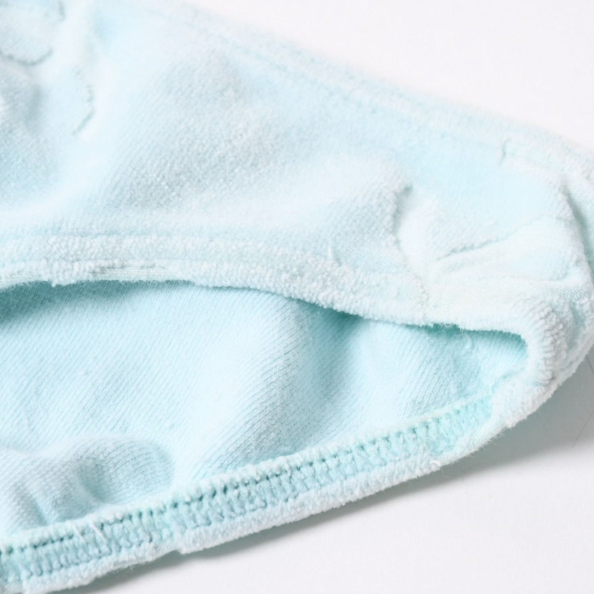 Chanel Vintage Swimwear Bikini Separate Set CC Logo Light Blue 4 40 — view 8