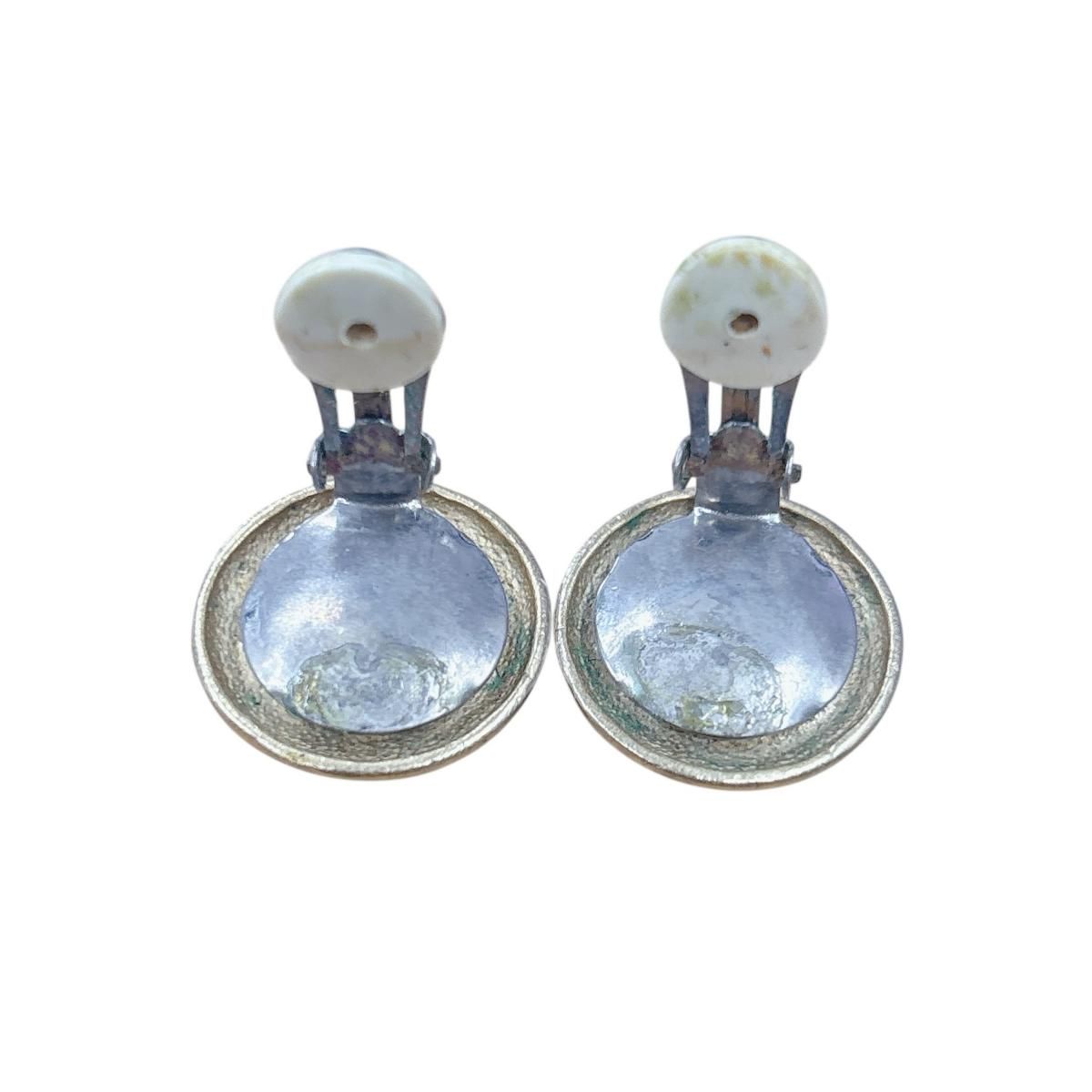 Gucci Logo Large Earrings Gold — view 7