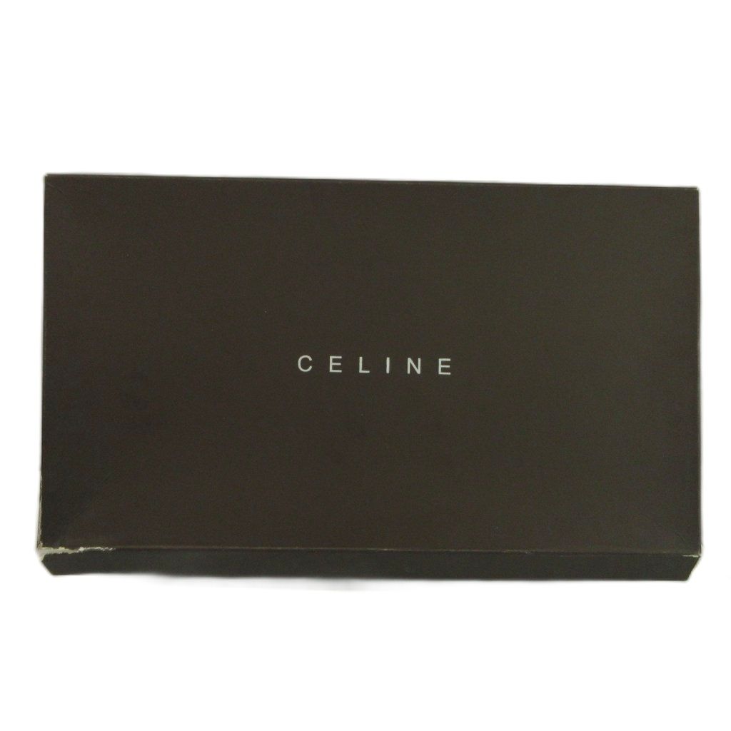 Celine Long Boots Patent Round Toe High Heels Black 38.5 — view 8