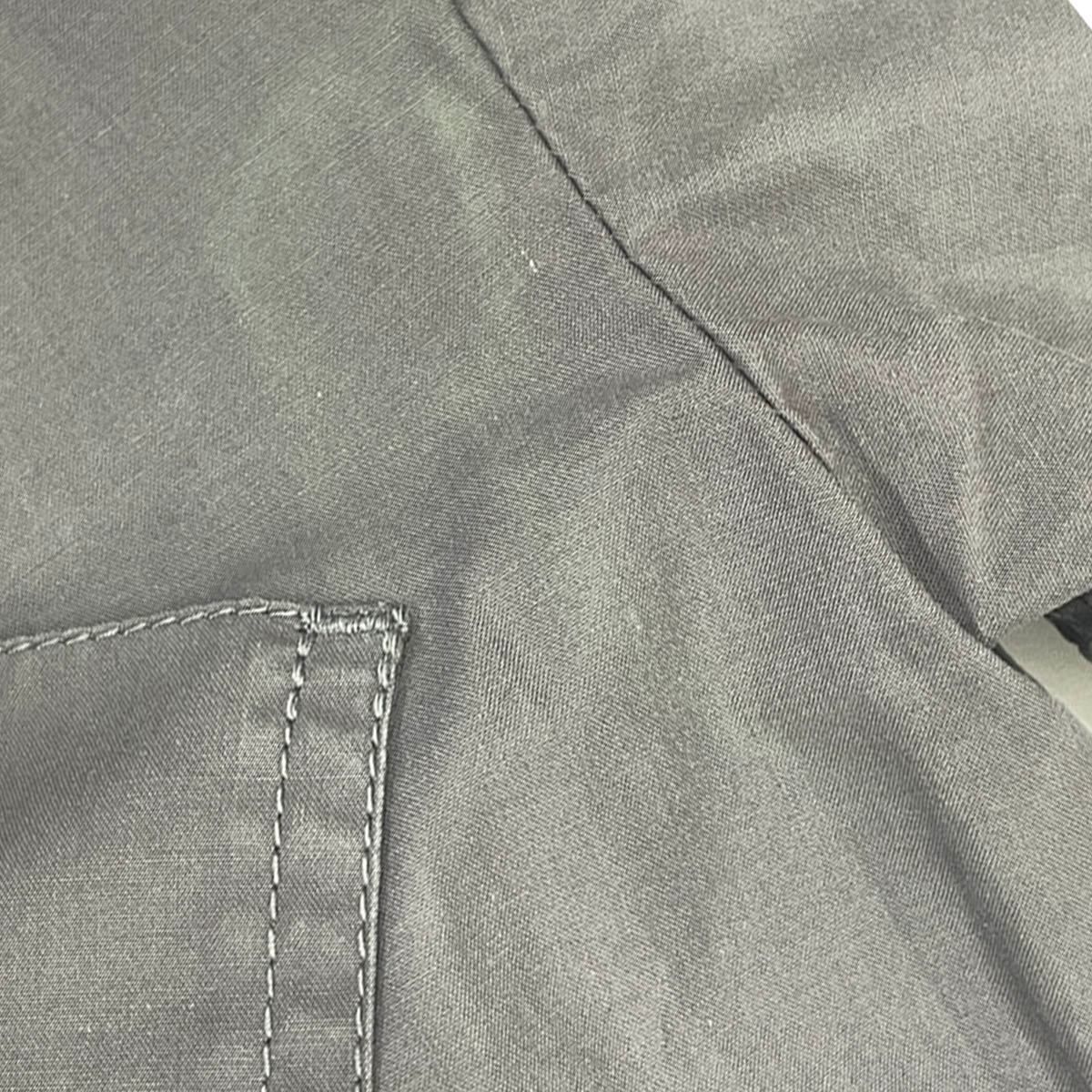 Celine by Phoebe Philo Cotton Belted Wrap Dress 2 Gray 36 — view 8