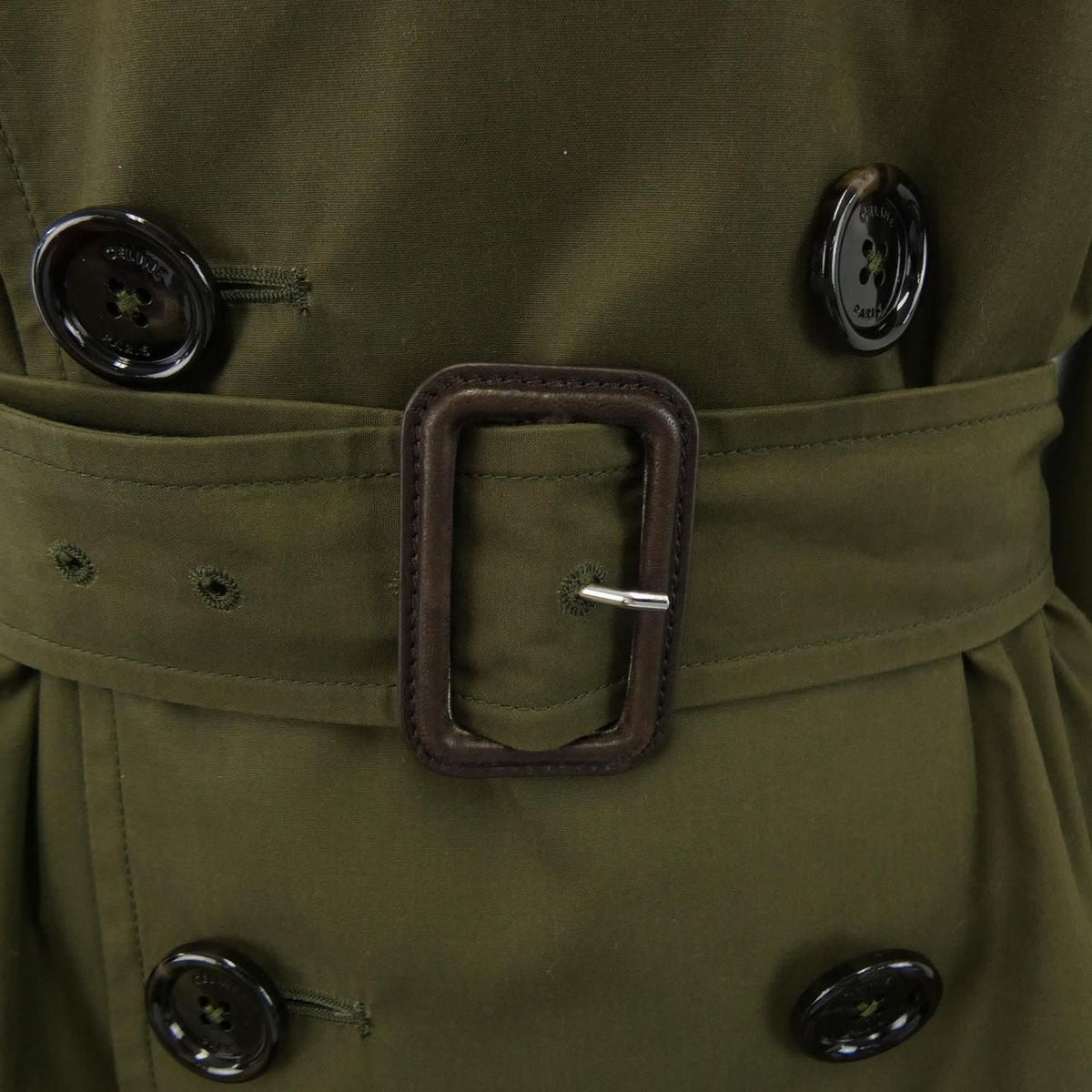 Celine Trench Coat Black — view 7
