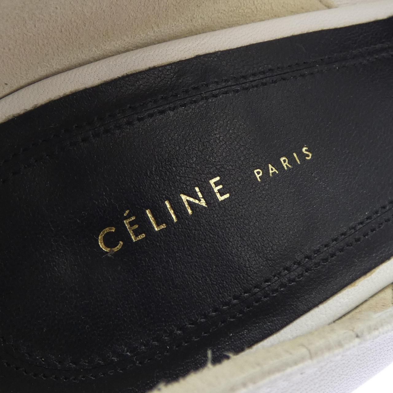 Celine Pumps Heel White — view 6