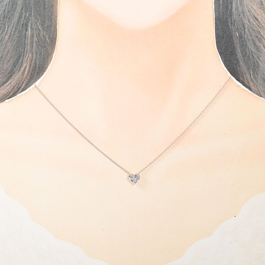 Tiffany & Co Heart Necklace Sentimental — view 6