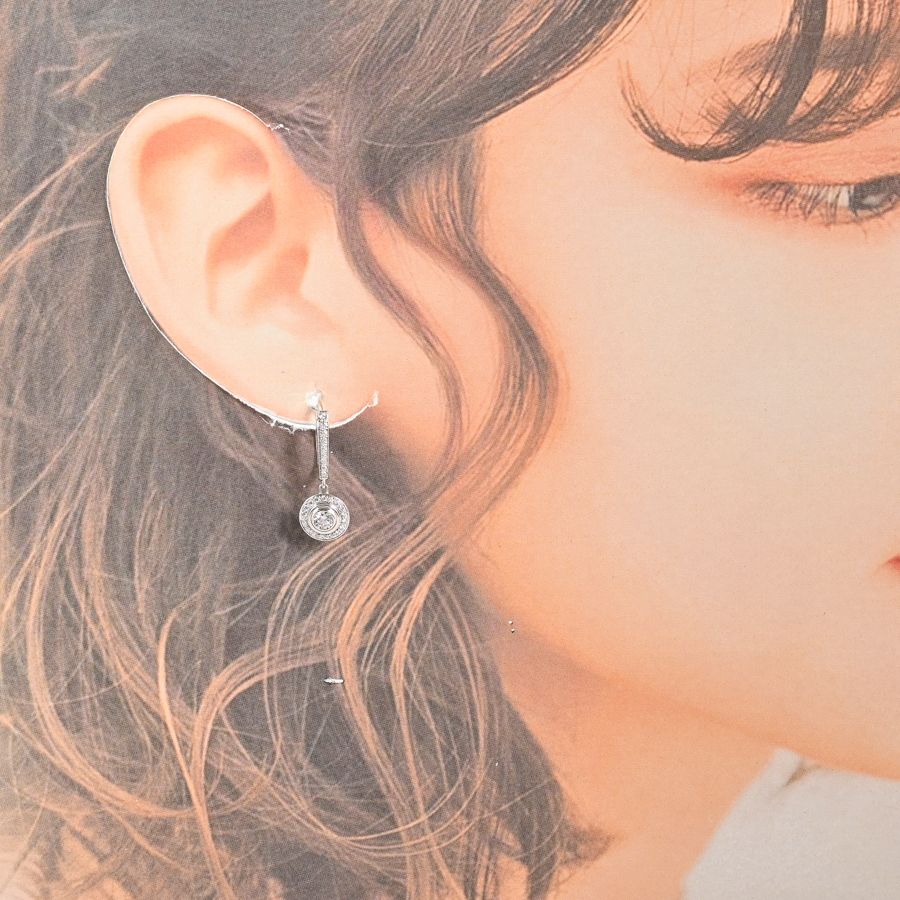 Cartier Earrings d'Amour White Gold — view 5