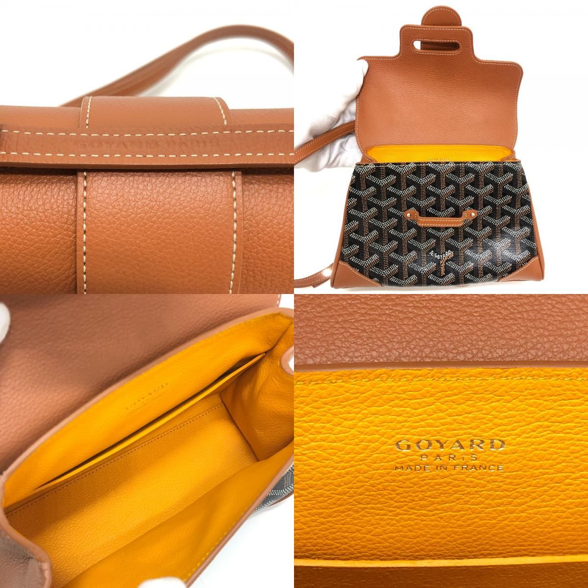 Goyard Handbag Saigon Mini Soft Bag Black & — view 8