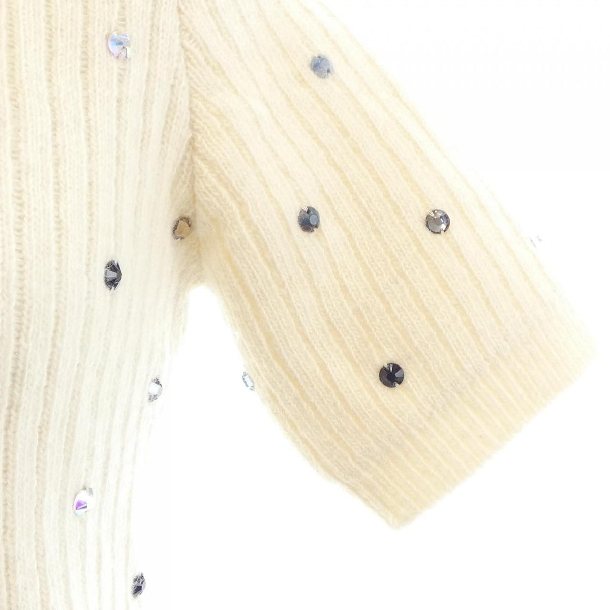 Louis Vuitton Rhinestone Rib Knit Dress — view 7