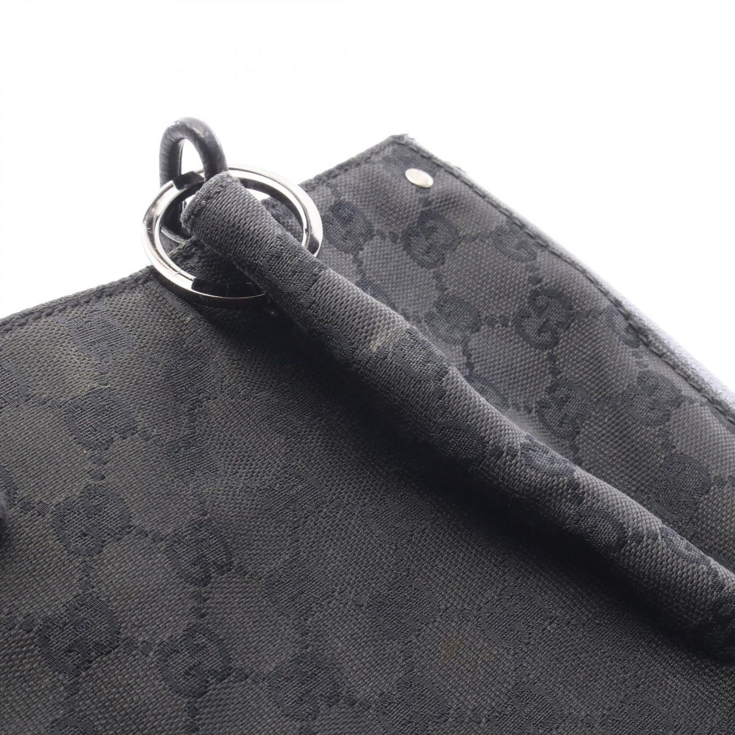 Gucci Tote Bag GG Canvas Leather Handle — view 8