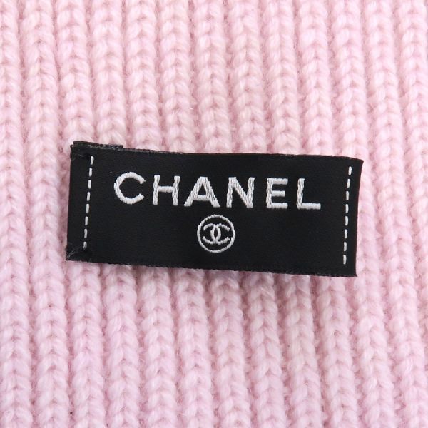 Chanel Scarf Scarves Pink — view 8
