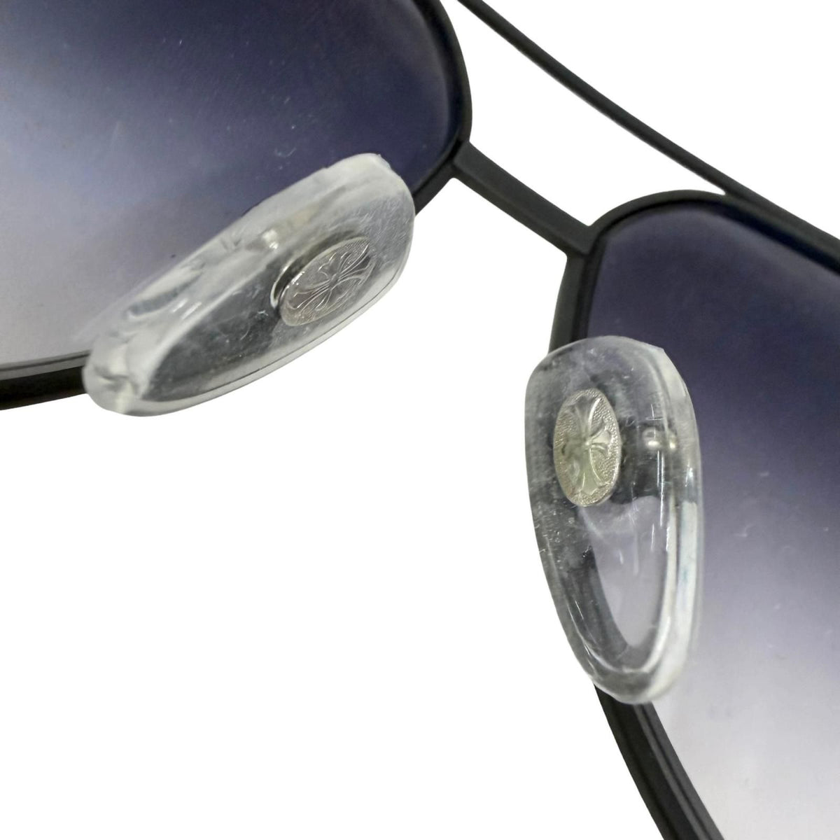 Chrome Hearts Kuf Fannaw II Cross Two Bridge Teardrop Sunglasses 66 Eyewear — view 8