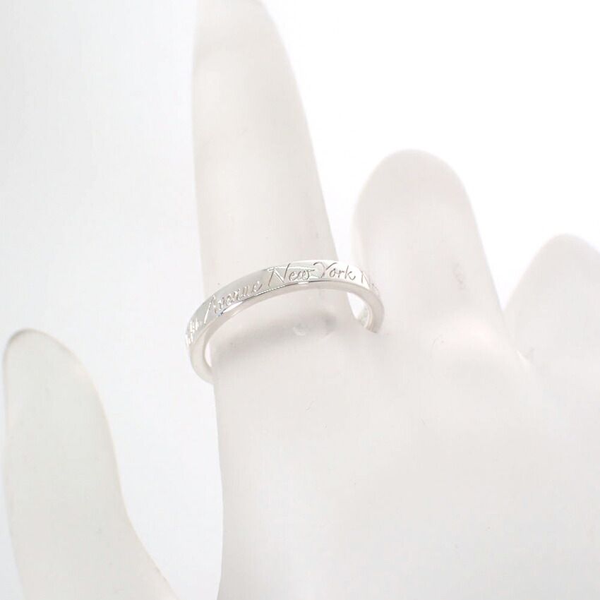 Tiffany & Co 925 Notes Narrow Ring — view 8