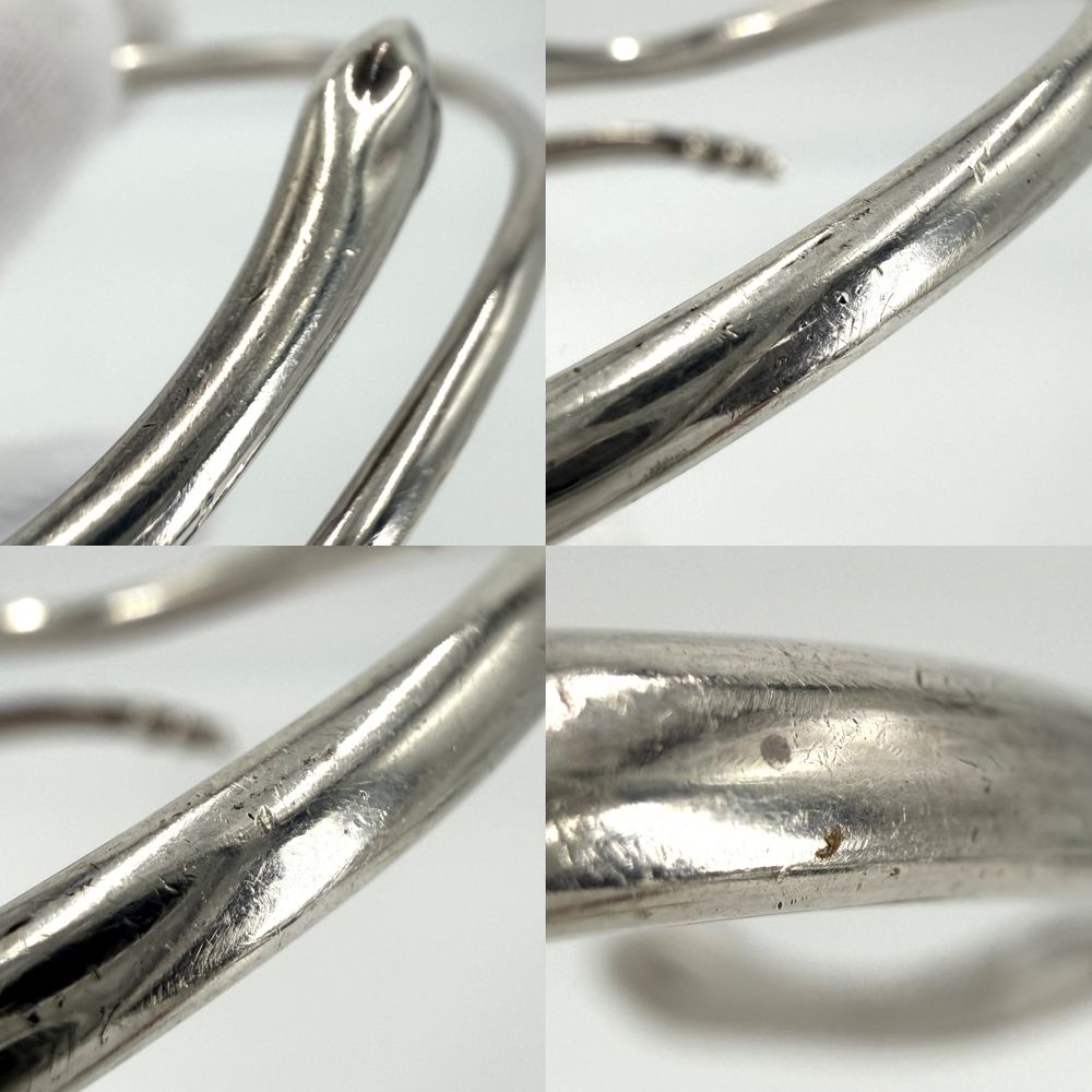 Tiffany & Co Bangle Snake Accessory Bracelet 925 Sterling Silver Vintage — view 5