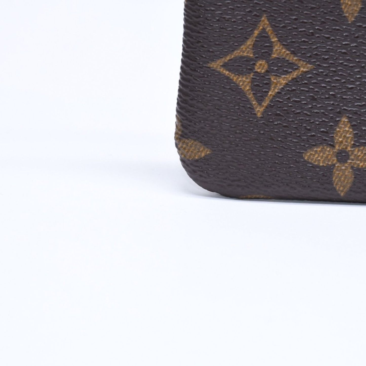 Louis Vuitton Pochette Cles Coin Purse Monogram Brown — view 8