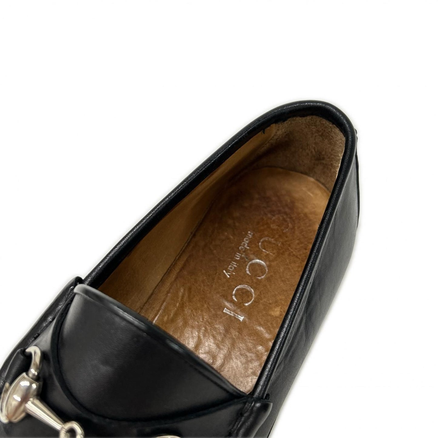 Gucci Horsebit Leather Loafers — view 7