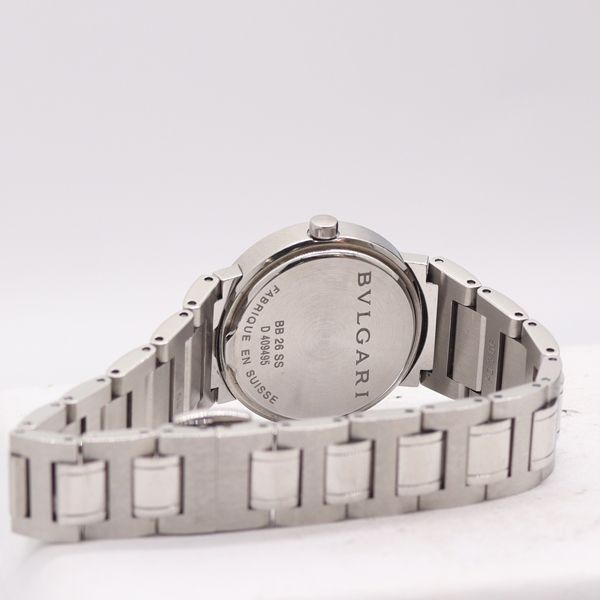 Bvlgari Quartz Date Black Dial Watch — view 4