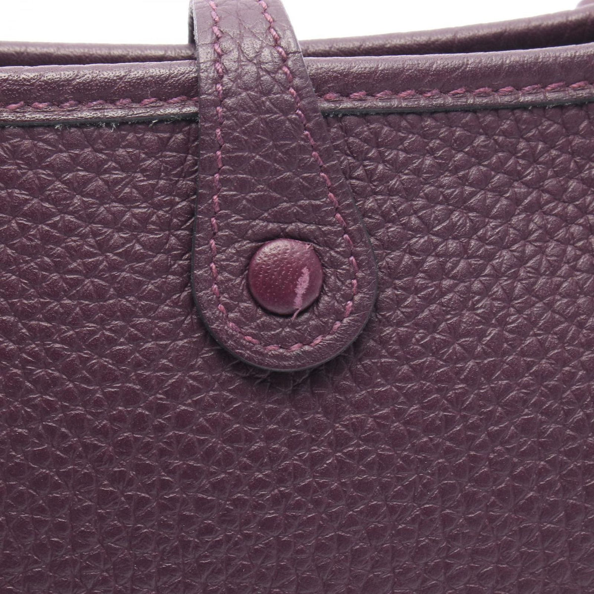 Hermes Shoulder Bag Evelyne TPM Cassis Leather Amazon — view 6