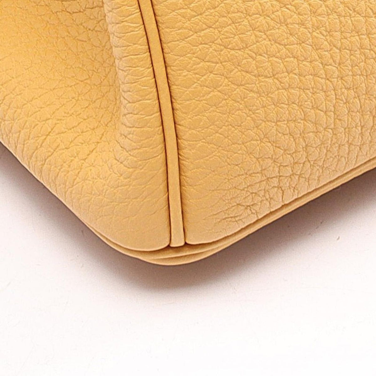 Hermes Birkin 25 Paille Leather Handbag — view 6
