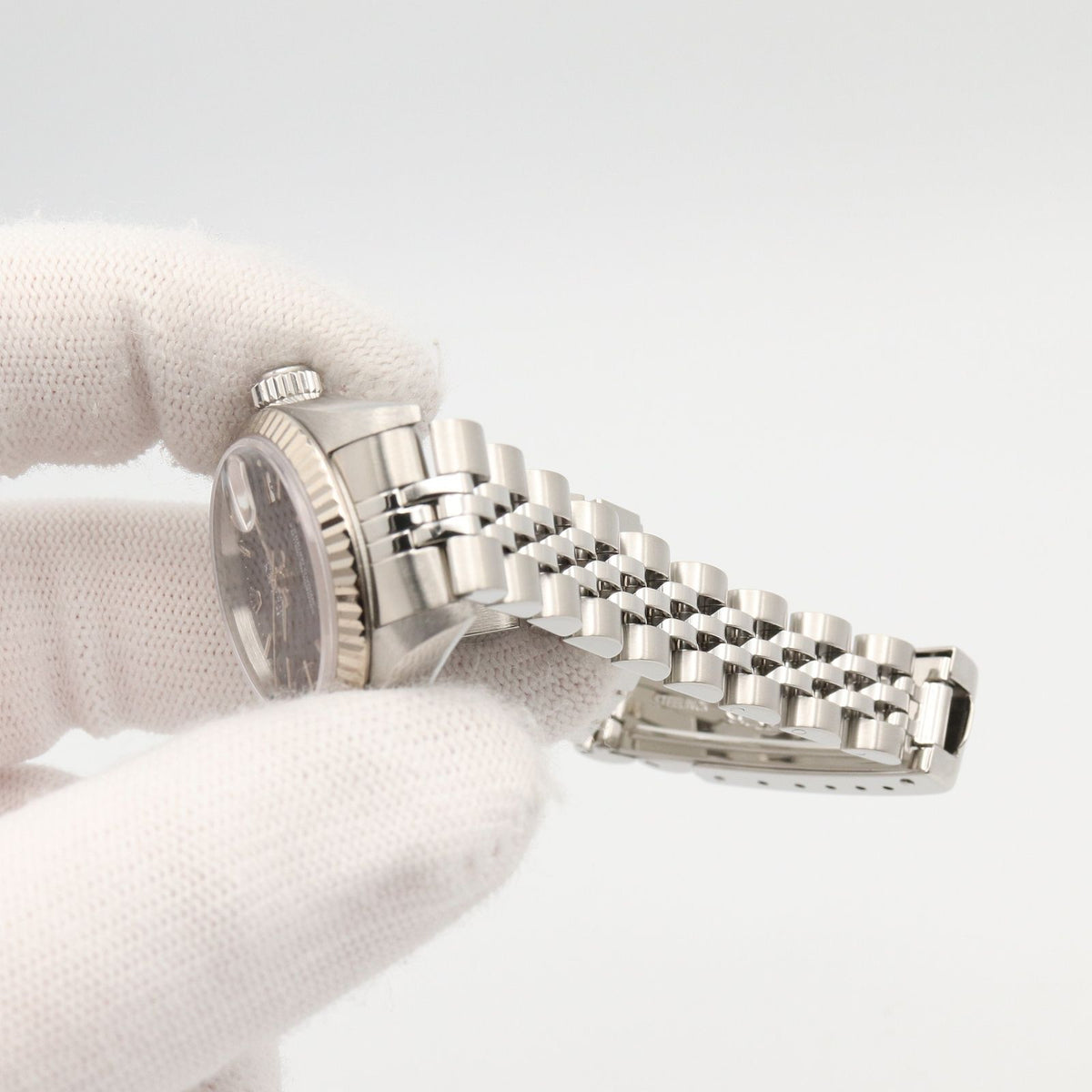 Rolex Watch Datejust Number 18K White Gold Stainless Steel — view 8