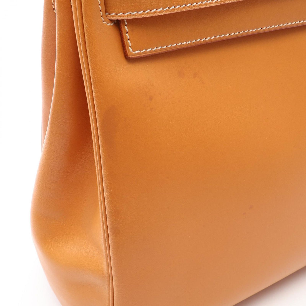 Hermes Kelly 35 2-Way Natural Leather Handbag — view 8