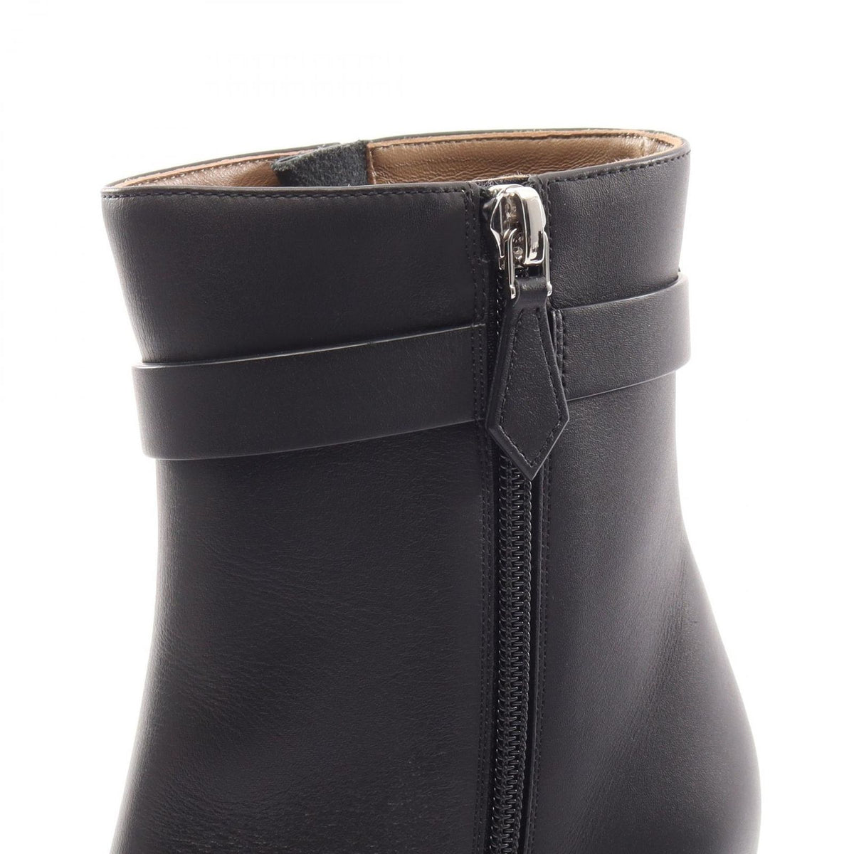 Hermes Boots Saint Germain Kelly Buckle Leather — view 8