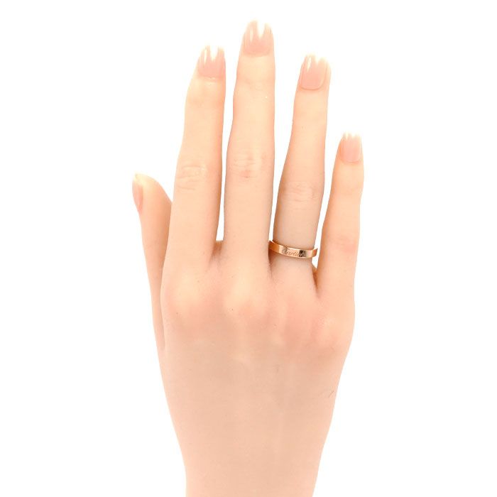 Cartier 18K Pink Gold C de Cartier Wedding Ring 46 Vintage — view 7