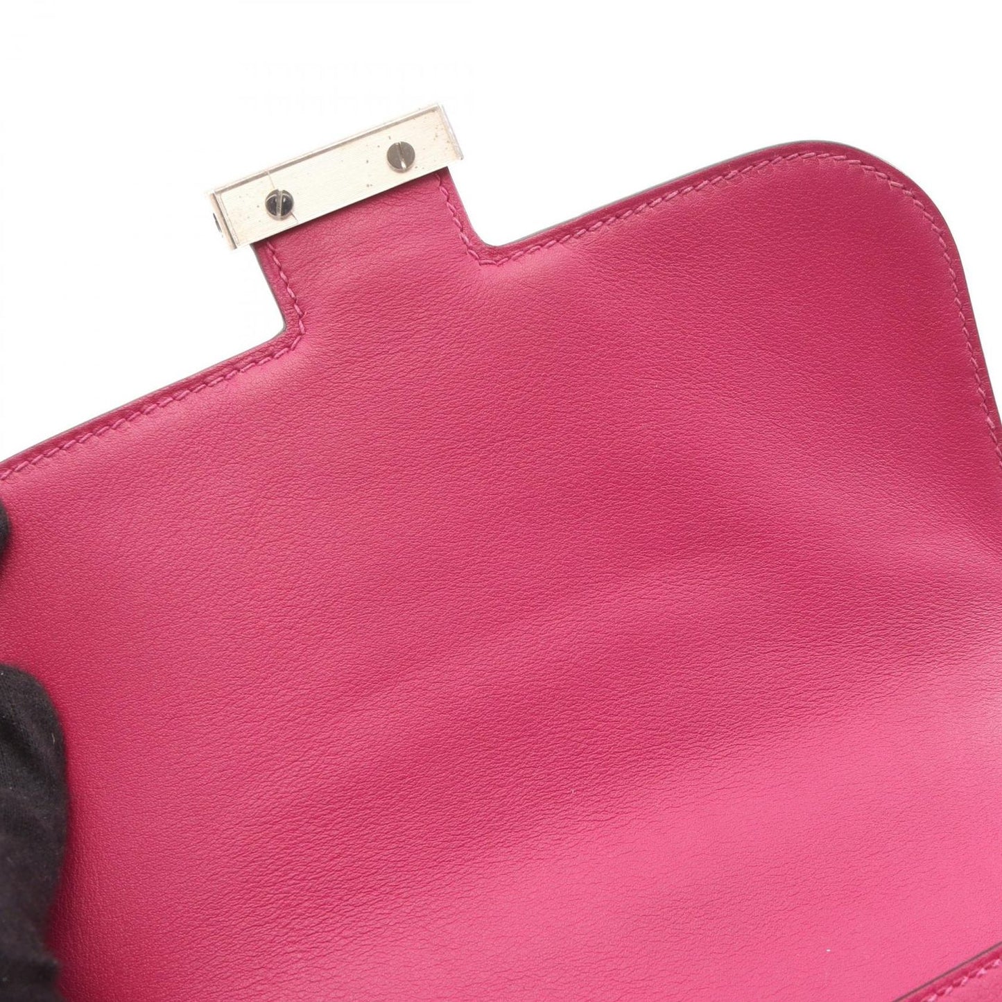 Hermes Shoulder Bag Constance 3 Mini Rose Purple — view 8